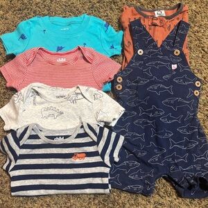 6pc Baby Boy Clothing Set